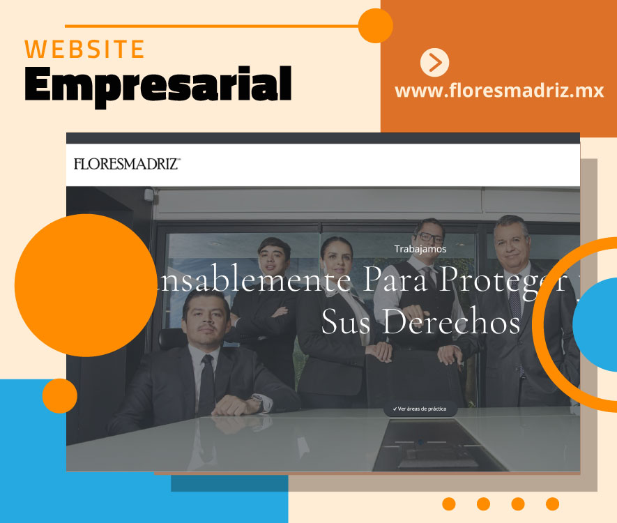 banner flores Madriz sitio web appgoritmo